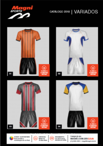 Uniformes Esportivos Variados - Camisetas, Bermudas e Calções